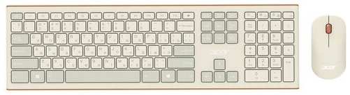 Комплект мыши и клавиатуры Acer OCC200 бежевый 971000139878698