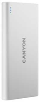 Внешний аккумулятор Canyon PB-106 белый (cne-cpb1006w) 971000141442698