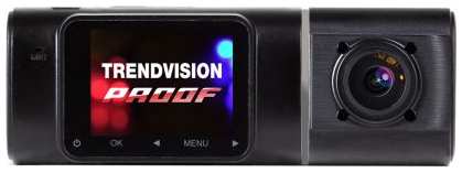 Автомобильный видеорегистратор TrendVision Proof PRO GPS черный 971000146749698