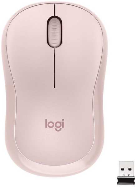 Компьютерная мышь Logitech Silent M220 розовый (910-006129) 971000149557698