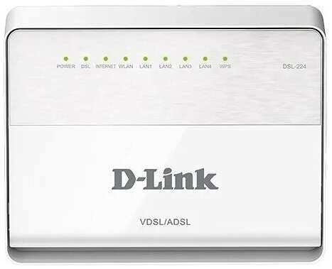 Роутер D-Link DSL-224/R1A