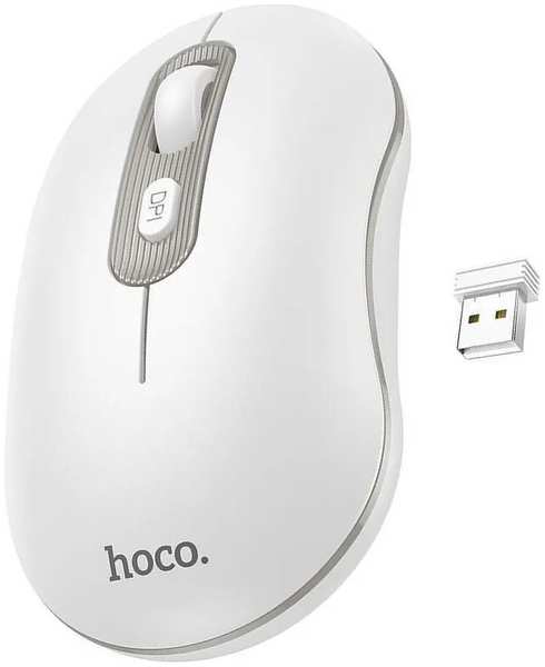 Компьютерная мышь Hoco GM21 серый/белый 971000153464698