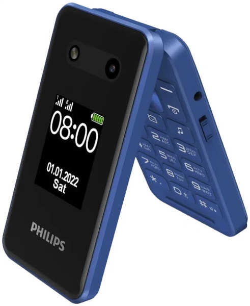 Телефон Philips Xenium E2602 синий 971000156153698