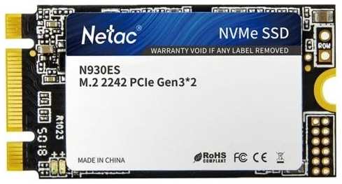 SSD накопитель Netac M.2 2280 NVME 1TB (NT01N930ES-001T-E2X) 971000158948698