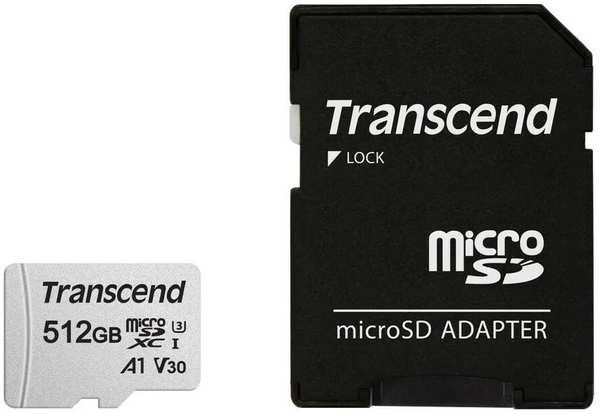 Карта памяти Transcend microSDXC 512Gb TS512GUSD300S-A