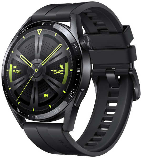 Умные часы Huawei Watch GT 3 46мм черный/черный (Jupiter-B19S/55026974) 971000165329698