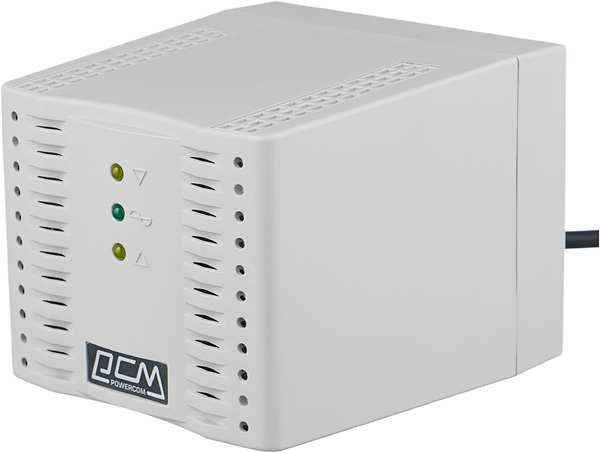 Стабилизатор напряжения Powercom TCA-1200 белый