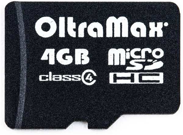 Карта памяти Oltramax MicroSDHC 4GB Class4 971000168689698
