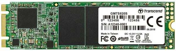 SSD накопитель Transcend 960GB M.2 2280 (TS960GMTS820S) 971000169103698