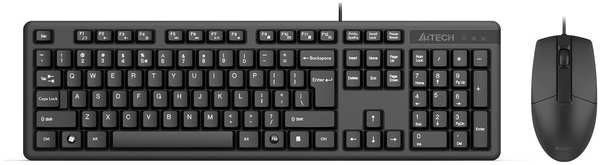 Комплект мыши и клавиатуры A4Tech KK-3330S черный USB 971000169731698