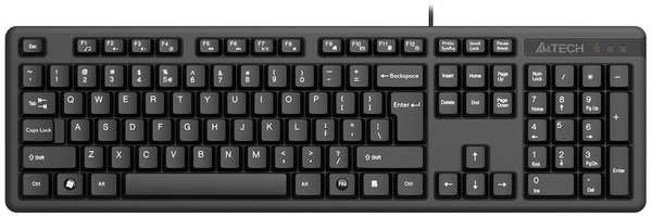 Клавиатура A4Tech KK-3 черный USB 971000169737698