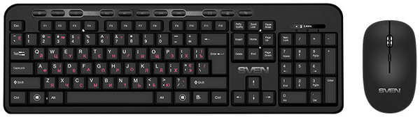 Комплект мыши и клавиатуры Sven KB-C3200W