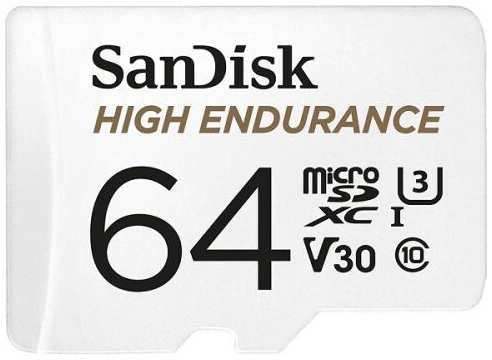 Карта памяти Sandisk microSDXC 64GB UHS-3 (SDSQQNR-064G-GN6IA)