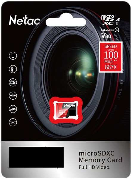 Карта памяти Netac Extreme Pro MicroSD P500 32GB (NT02P500PRO-032G-S)