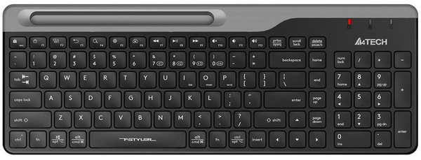 Клавиатура A4Tech Fstyler FBK25 USB черный/серый 971000178012698
