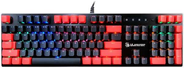 Клавиатура A4Tech Bloody B820N USB черный/красный 971000178014698