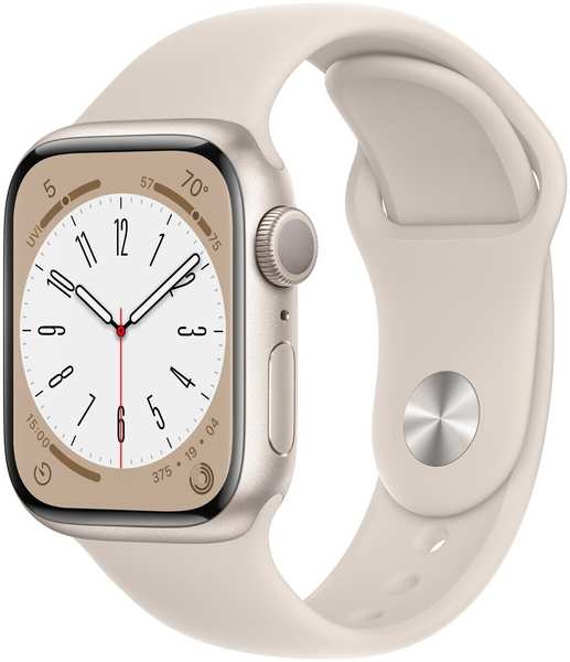 Умные часы Apple Watch Series 8 А2771 45мм сияющая звезда (MNUQ3LL/A) 971000191430698