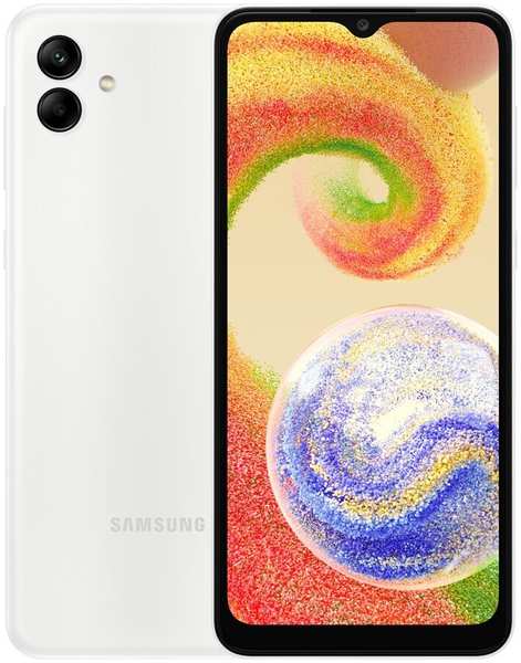 Телефон Samsung Galaxy A04 3/32GB WHITE (SM-A045F) 971000192032698