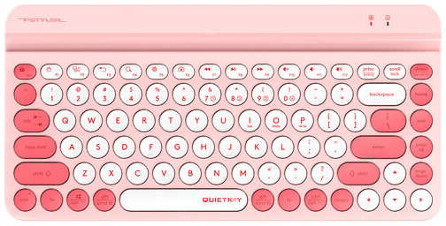 Клавиатура A4Tech Fstyler FBK30 розовый USB 971000195365698