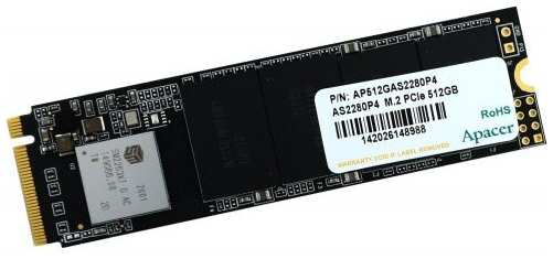 SSD накопитель Apacer AS2280P4U 512GB (AP512GAS2280P4U-1)