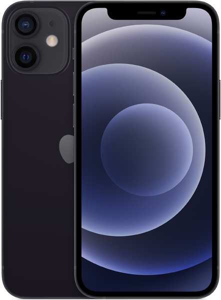 Телефон Apple iPhone 12 64Gb черный (MGJ53HN/A) 971000197861698