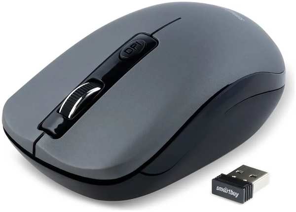Компьютерная мышь Smartbuy SBM-345AG-G ONE серая 971000199169698
