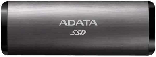 Внешний жесткий диск A-Data 256Gb SE760 Titanium SSD (ASE760-256GU32G2-CTI)