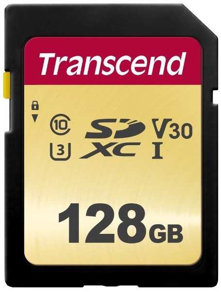 Карта памяти Transcend SD 128GB TS128GSDC500S 971000202205698