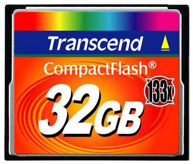 Карта памяти Transcend 32GB CompactFlash 133X TS32GCF133 971000202216698