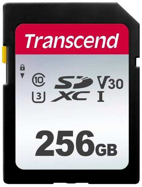 Карта памяти Transcend SD 256GB class 10 TS256GSDC300S 971000202298698