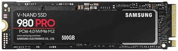 SSD накопитель Samsung 980 PRO 500ГБ M.2 2280 PCI-E x4 NVMe (MZ-V8P500BW)