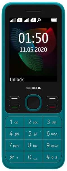 Телефон Nokia 150 (2020) Cyan (TA 1235) 971000204296698