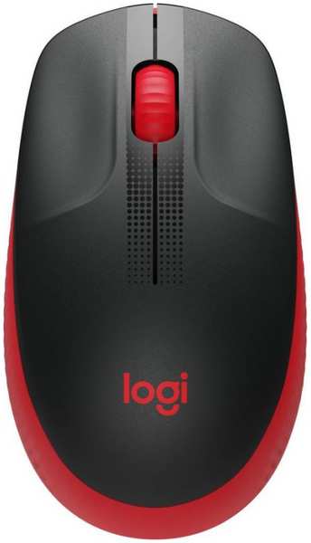 Компьютерная мышь Logitech M190 красный/черный (910-005908) 971000208013698