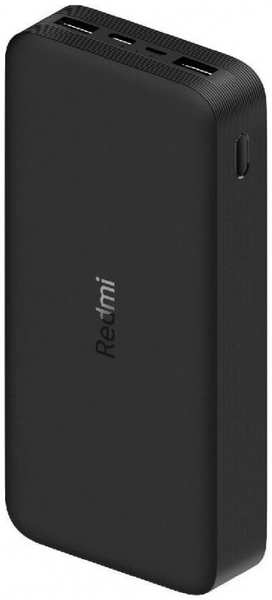 Внешний аккумулятор Xiaomi Redmi 18W Fast Charge Power Bank 20000mAh (Black) VXN4304GL 971000208582698
