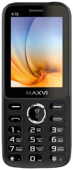 Телефон Maxvi K18 BLACK 971000211056698