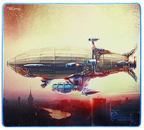 Коврик для мыши QUMO Moscow Zeppelin (20967) 971000219995698