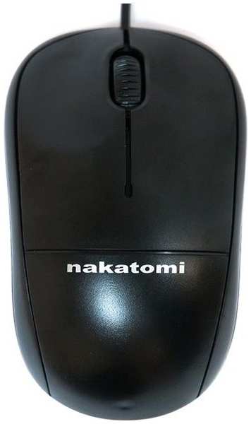 Компьютерная мышь Nakatomi MON-05U черный 971000220593698