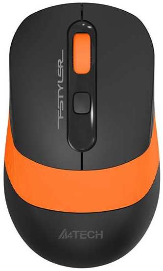 Компьютерная мышь A4Tech Fstyler FG10S черный/оранжевый 971000221776698