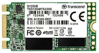 SSD накопитель Transcend 512GB M.2 2242 (TS512GMTS430S) 971000231251698