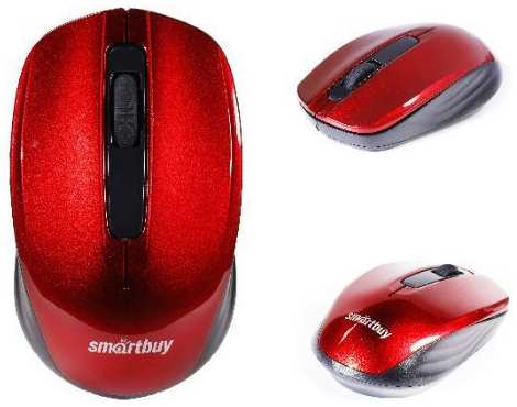 Компьютерная мышь Smartbuy SBM-332AG-R красный 971000237484698