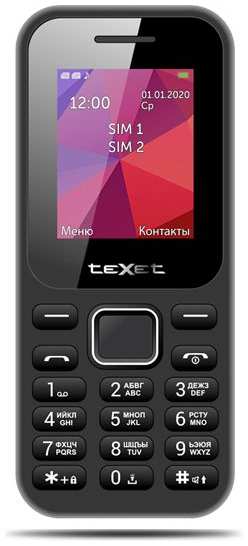 Телефон TeXet TM-122 черный 971000239291698