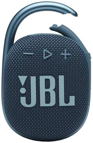 Портативная акустика JBL Clip 4 синяя 971000252039698