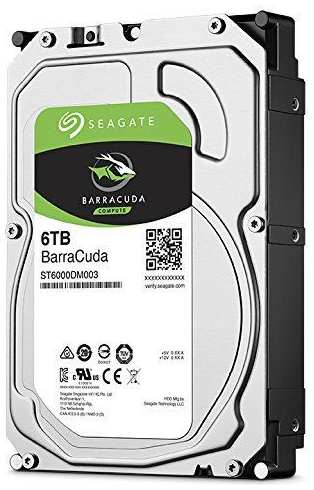 Жесткий диск Seagate Original SATA-III 6Tb/5400rpm/256Mb/3.5 (ST6000DM003)