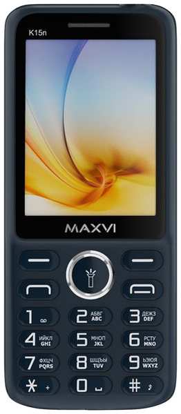 Телефон Maxvi K15N BLUE 971000272741698