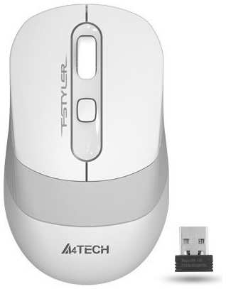 Компьютерная мышь A4Tech Fstyler FG10 белый/серый 971000276098698