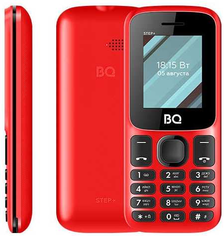 Телефон BQ 1848 Step+ Red/Black 971000277051698