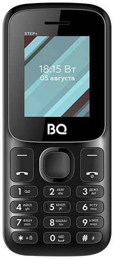Телефон BQ 1848 STEP+ BLACK/BLUE 971000277056698