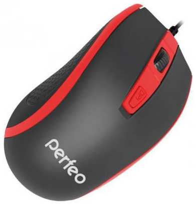 Компьютерная мышь Perfeo PF-383-OP-B/RD черный/красный (PF-4928) 971000277368698