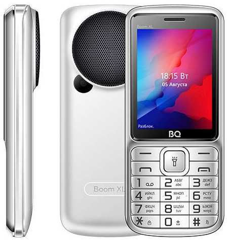 Телефон BQ 2810 BOOM XL SILVER 971000277969698