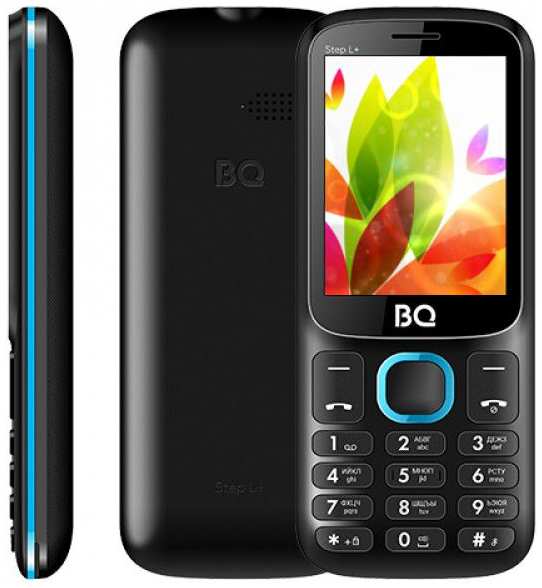 Телефон BQ 2440 Step L+ Black/Blue 971000277984698